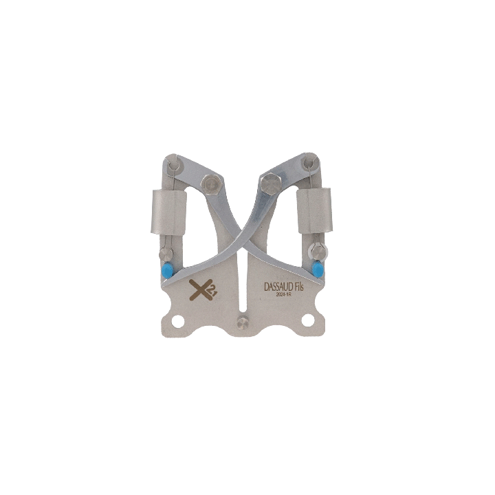 Crossed steel sharpeners X21